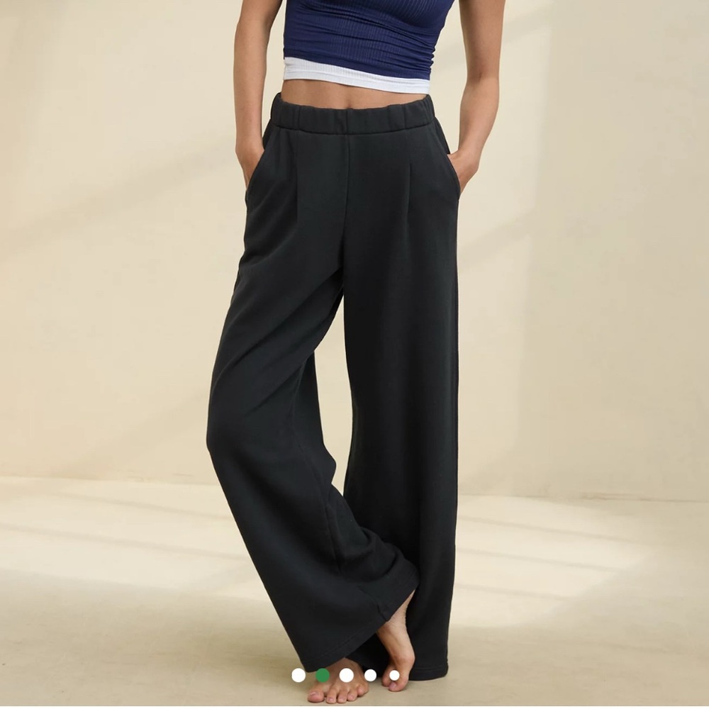 Aerie Wide Leg Sweatpants